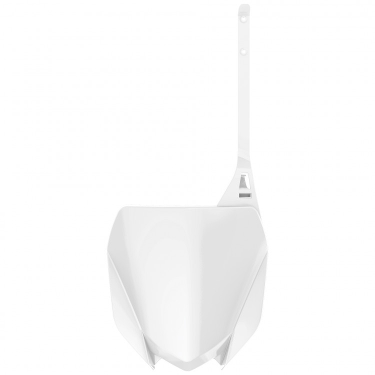 Щиток переднего номера Polisport YZ125-450 / F / FX 18-22 (белый)