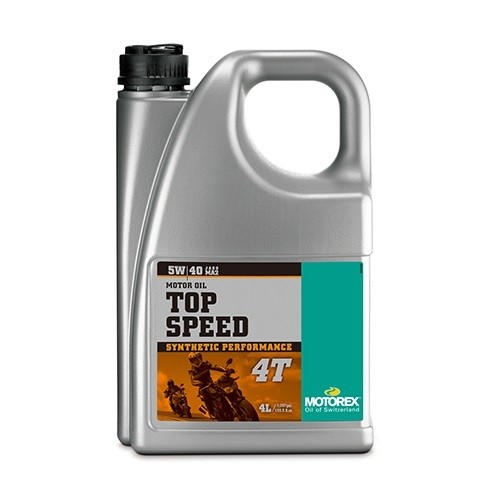 Масло моторное Motorex TOP Speed 4T 5W-40 - 4л.