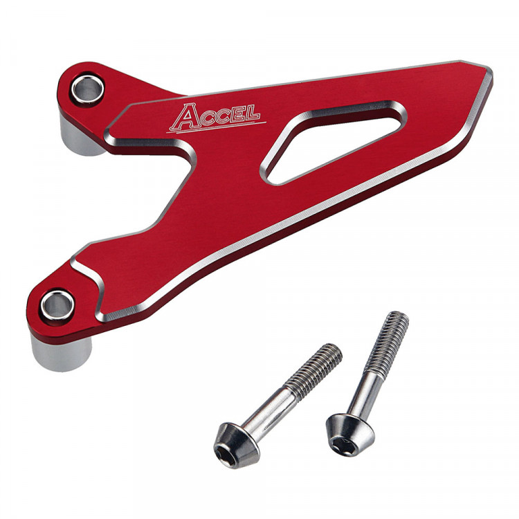 Защита передней звезды ACCEL CRF250R 10-17 красный