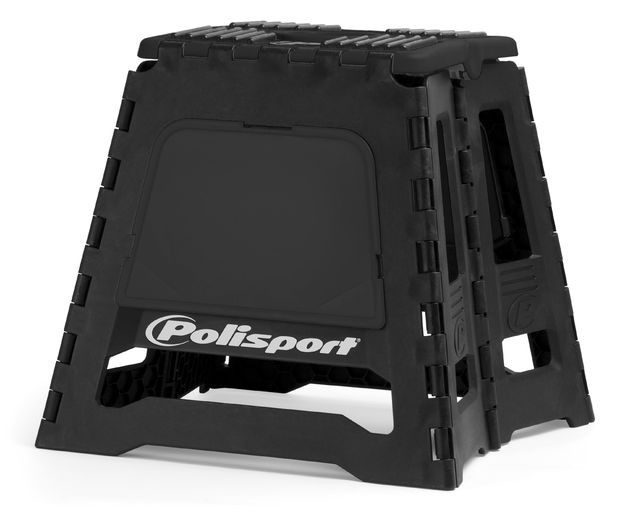 Подставка под мотоцикл складная Polisport (черная)