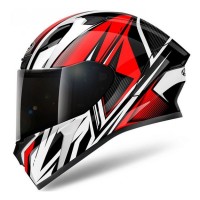 Шлем (интеграл) Airoh Valor Conquer красный глянцевый XXL