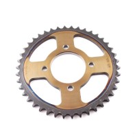 Звезда ведомая стальная 428-42T d-58mm, 4 болта крепл. L-78mm  SM-PARTS