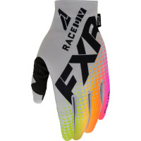 Мотоперчатки FXR Yth Pro-Fit Lite MX Glove 22-Grey/Sherbert-S