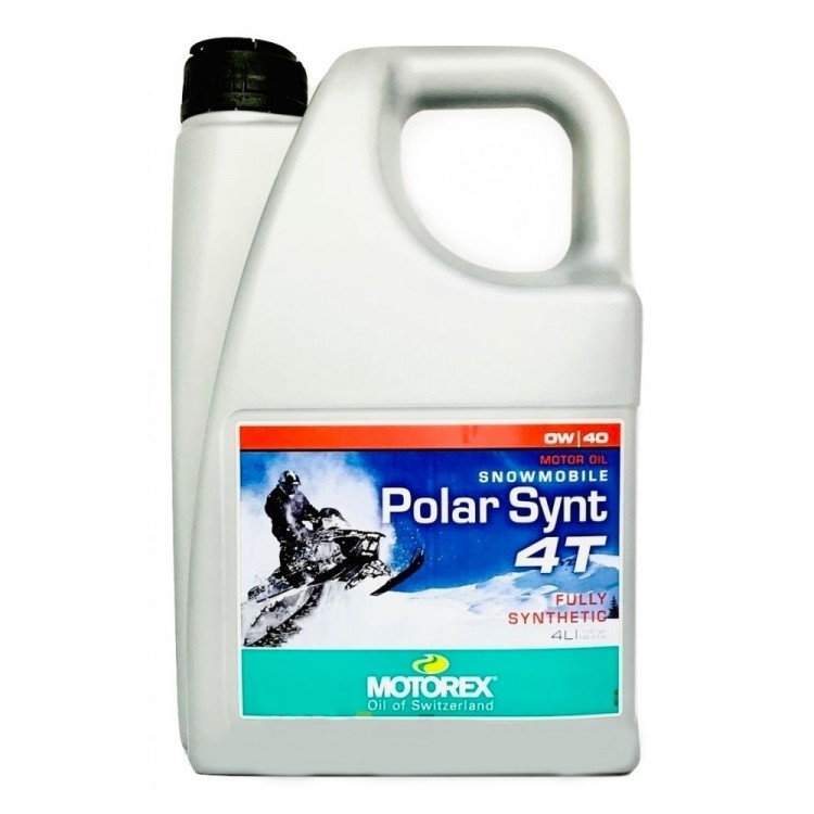 Масло моторное Motorex Snowmobile Polar Synt 4T 0W-40 - 4л.
