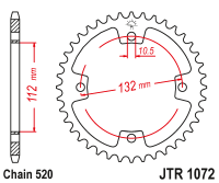 Звезда ведомая JTR1072.38