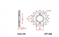 Звезда ведущая JTF430.14