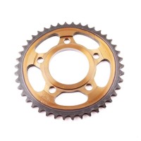 Звезда ведомая стальная 428-42T d-64mm, 5 болтов крепл., с проточкой  SM-PARTS