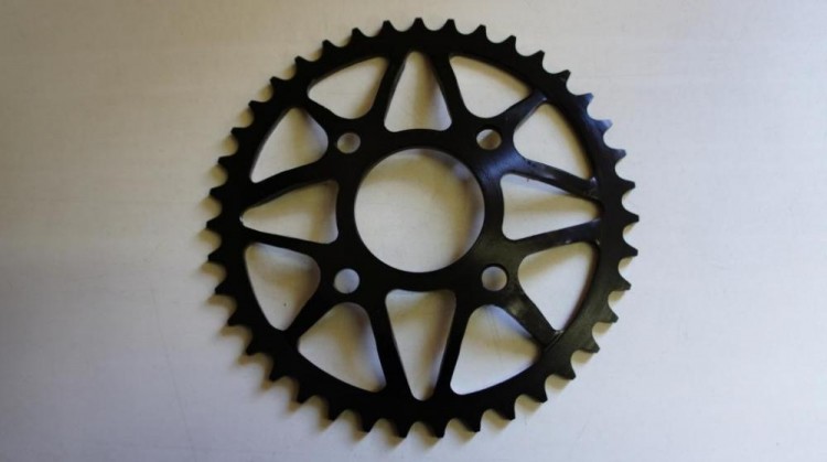 Звезда ведомая стальная KAYO K1, K2, T2 520-43 SM-PARTS