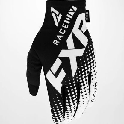 Мотоперчатки FXR Pro-Fit Lite MX Glove 22-Black/White-M