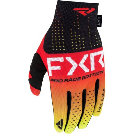 Перчатки FXR Pro-Fit Air MX Glove 22-Black/Inferno-XL