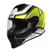 Шлем (интеграл) Origine DINAMO Galaxi Hi-Vis желтый/черный матовый L