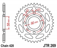Звезда ведомая JTR269.46