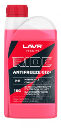 Антифриз для мотоцикла Lavr Moto  G12+  1л.