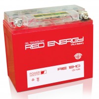 АКБ Red Energy гелевый  YB9A-A, YB9-B (137 х 77 х 135) LCD дисплей 10Ач