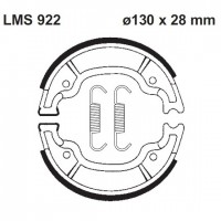 Колодки барабанного тормоза AP Racing LMS922 ( MCS968 / EBC Y527 / FSB947 / SBS2199 )