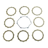 Диски сцепления, фрикционные + прокладка Athena - Suzuki RM-Z 450 2008-16
