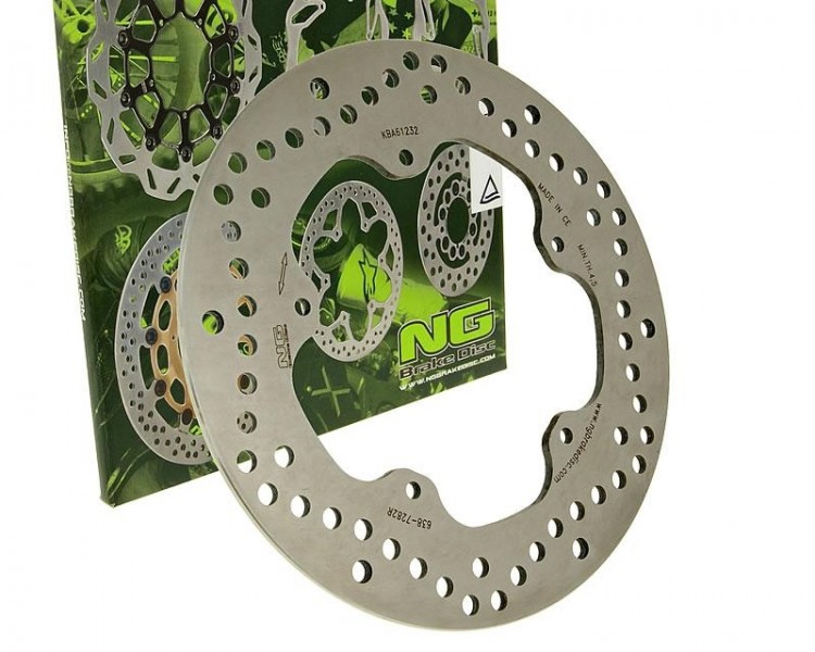 Тормозной диск NG - Gilera Runner FXR180 (задний), Piaggio X7, X8, X9, MP3