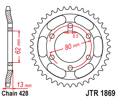 Звезда ведомая JTR1869.45