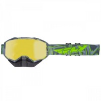 Очки для снегохода FLY RACING FOCUS (2019) чёрные/Hi-Vis жёлтые, жёлтые