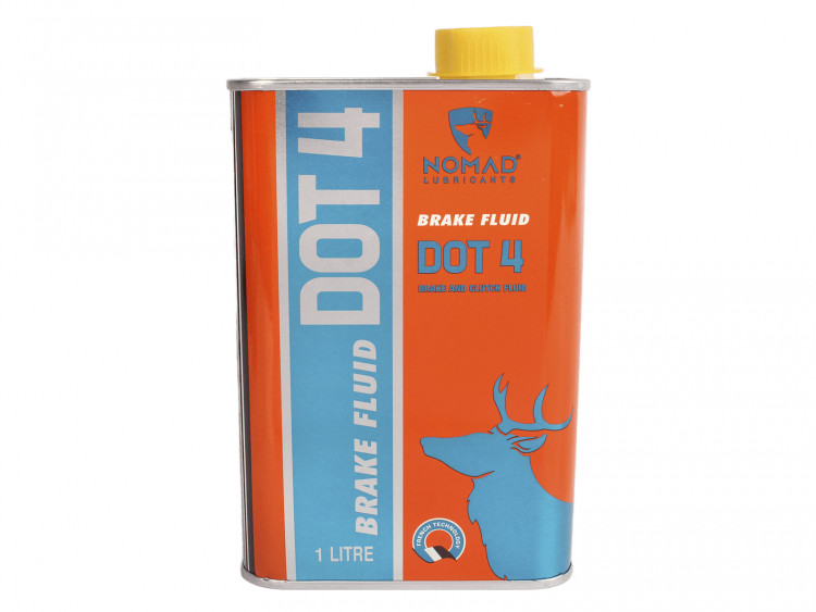 Тормозная жидкость NOMAD DOT-4 - 1 л.