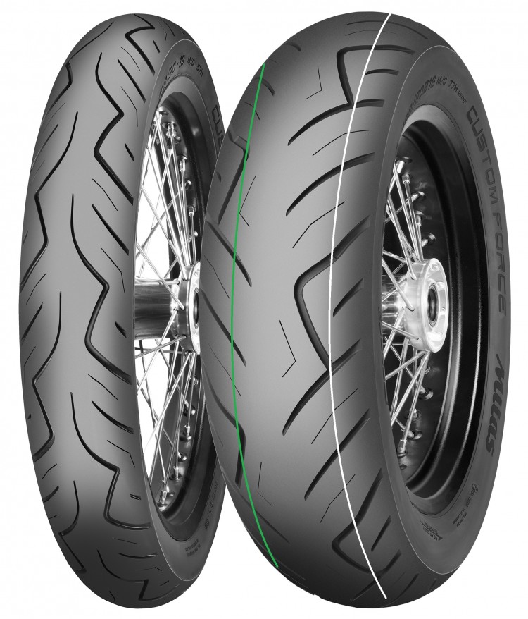 Шина Mitas Custom Force 150/80-16 [77H TL]  [Rear]