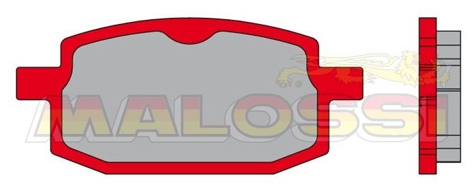 Колодки дискового тормоза Malossi MHR - S17 - Yamaha Axis, BWS 100
