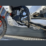 Защита резонатора (+пластик) P-tech KTM EXC 300 Husqvarna TE300 Gas Gas EC (2024)