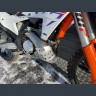 Защита резонатора (+пластик) P-tech KTM EXC 300 Husqvarna TE300 Gas Gas EC (2024)