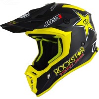 Шлем (кроссовый) JUST1 J38 BLADE Rockstar желтый/черный/белый матовый