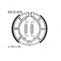 Тормозные колодки, барабан TRW MCS959 (LMS842)