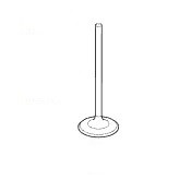 Клапан впускной TM Racing  d.39X5.5X99  TIT 450 20-