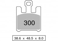 Колодки дискового тормоза Trofeo Sintered 300  (LMP388, FDB2164)