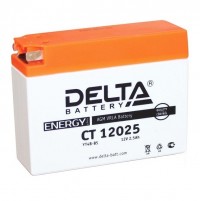 АКБ DELTA CT  YT4B-BS Slim Suzuki/Yamaha (114 x 39 x 87) 2.5Ач
