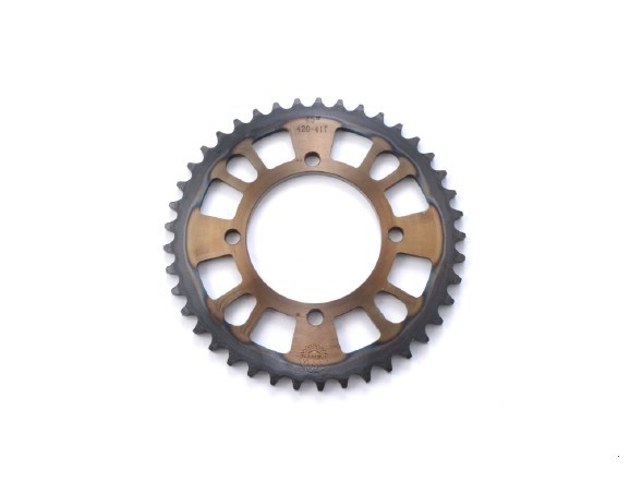 Звезда ведомая стальная питбайк 420-41T  SM-PARTS