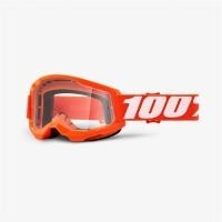 Очки 100% Strata 2 Goggle Orange / Clear Lens