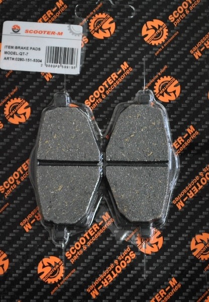 Колодки  дискового тормоза Honling QT7  SCOOTER-M