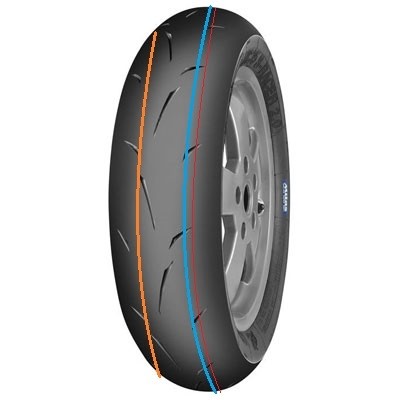 Шина Mitas MC-35  100/90-12 S-Racer Medium [49P TL]