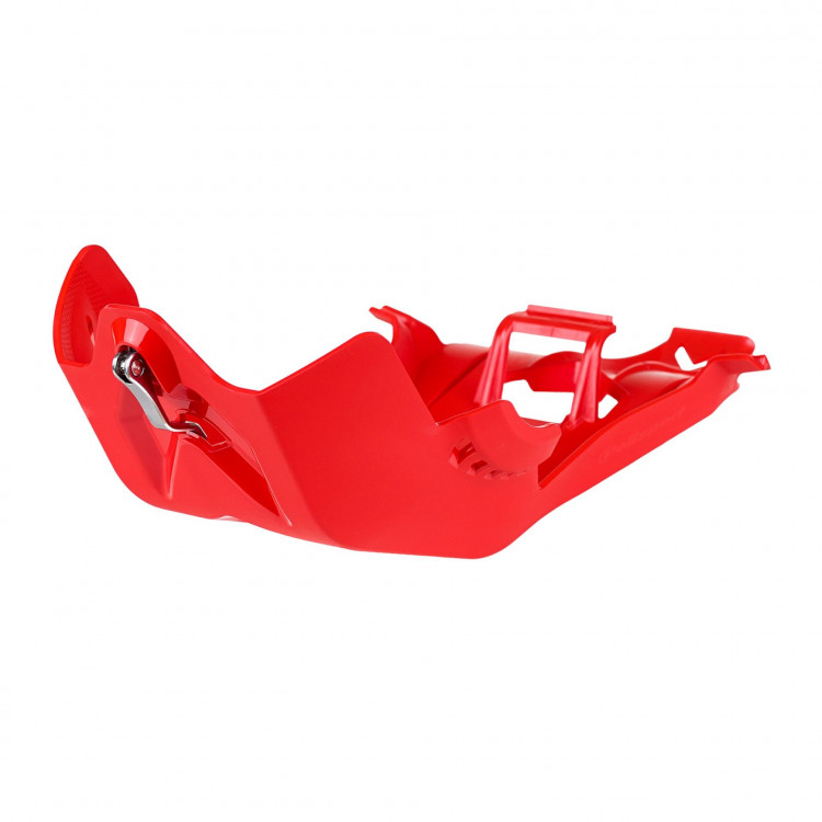 Защита картера (поддона), быстрый монтаж Polisport Beta 4T (2020) (красн.)