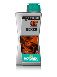 Моторное масло Motorex Boxer 4T 15W-50 - 1л.