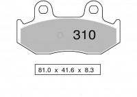 Колодки дискового тормоза Trofeo Organic 310  (LMP381, FDB2086, FDB2132)