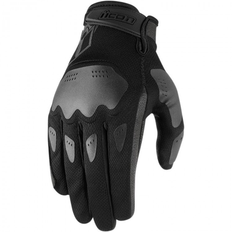 Мотоперчатки ICON HOOLIGAN Black XL