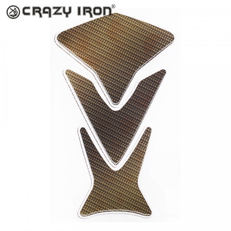 Наклейка на бак Crazy Iron, под карбон