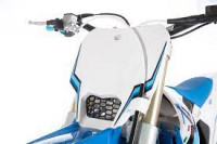 Площадка для номера TM Racing MX 22- Белая