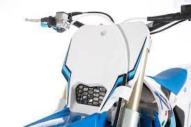 Площадка для номера TM Racing MX 22- Белая