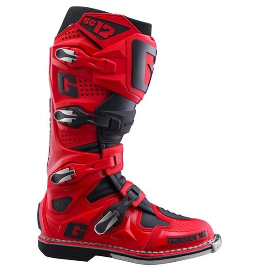 Мотоботы Gaerne SG-12 красно-черные - 45