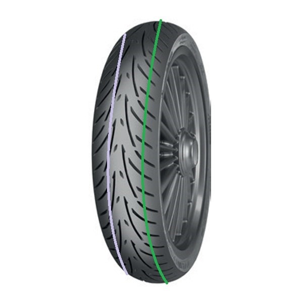 Шина Mitas Touring Force-SC  120/80-16 [60P TL]