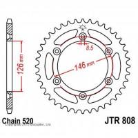 Звезда ведомая JTR808.47SC