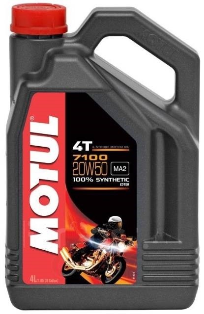Моторное масло MOTUL 7100 4T 20W-50 - 4л.