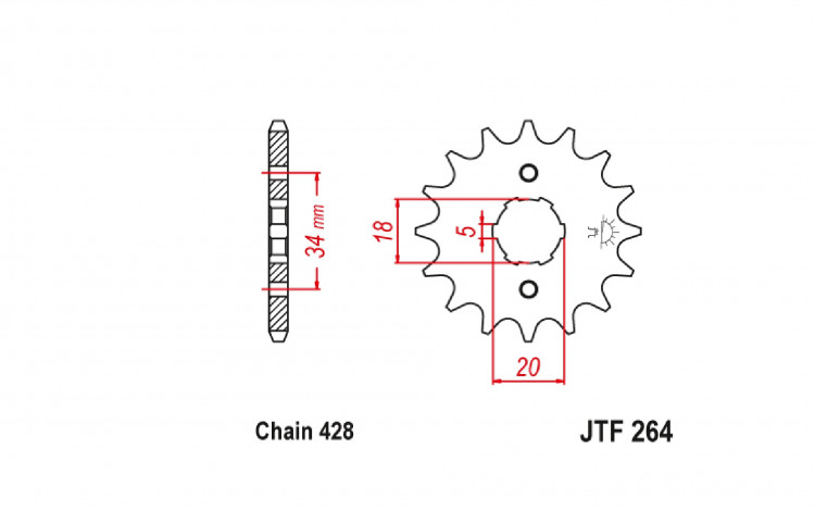 Звезда ведущая JTF264.14
									купить с доставкой Звезда ведущая JTF264.14