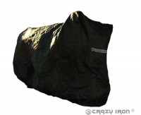Чехол для мотоцикла CRAZY IRON 2490х1300х900 (L) ЧЕРНЫЙ